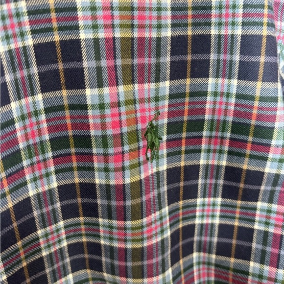 Ralph Lauren Blue and Pink Plaid Men's Shirt Size XL - Picture 3 of 4